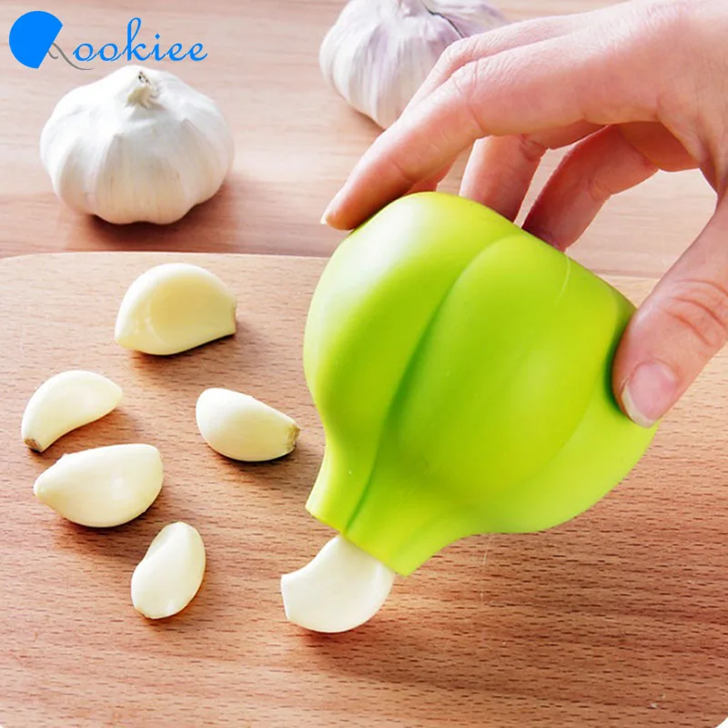 FHEAL Garlic Peeler Garlic Presses Creative Rubber Soft Peeled Garlic