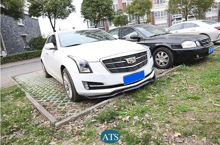 Для Cadillac ATS Body kit спойлер- для Cadillac ATS ABS задний спойлер передний бампер диффузор защитные бамперы