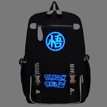 Anime Dragon Ball Cosplay Luminoso bolso de hombro versión Coreana de los hombres y las mujeres de moda de la escuela mochila niño regalo de cumpleaños