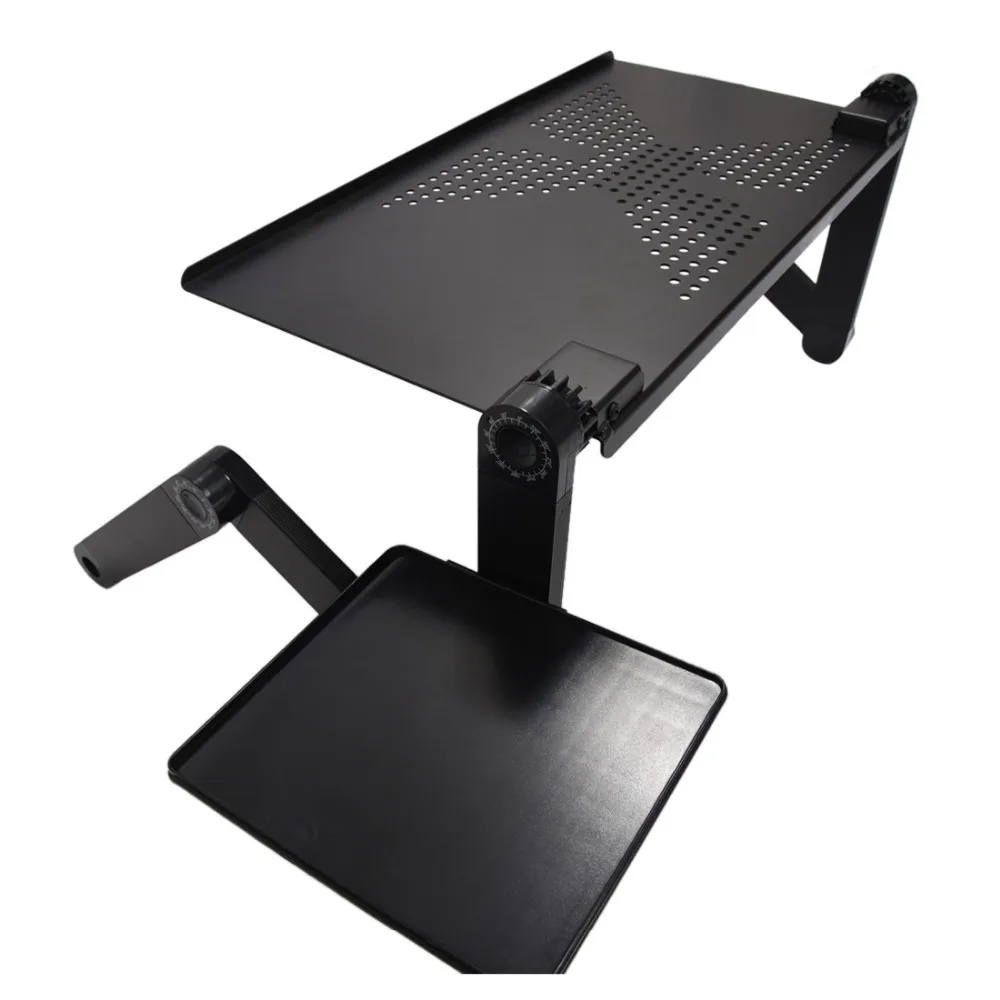  Portable foldable adjustable folding table for Laptop Desk Computer mesa para notebook Stand Tray F