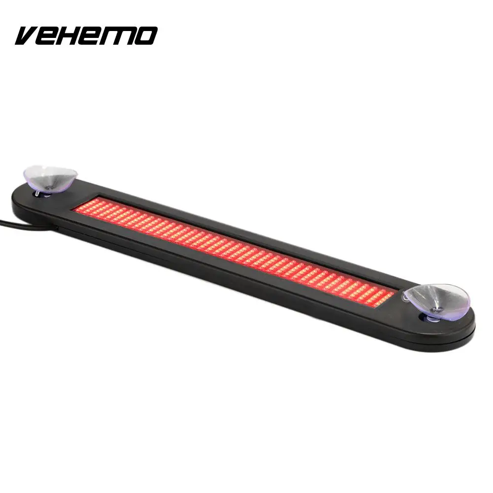 

12V Automotive Car LED Sign Display Remote Control Presentation Subtitle Car Light Hint Scrolling Board Truck Accessories