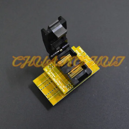 

CH-DP(T)SSOP48-DIP48 Adapter IC51-0562-1387 test socket TSSOP48 to DIP48 Programmer Adapter Pitch:0.635mm Width=7.6mm/11.2mm