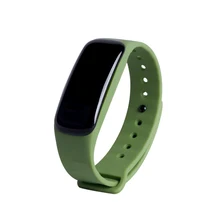C1 браслет динамический сердечный ритм Мониторы Smart Band в реальном времени шагомер калорий браслет спортивные группы для iOS и Android