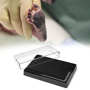 

Baby Hand Foot Ink Hand Foot Print Handprint Oil Souvenir Child Newborn Hundred Days Gift Safe Ink Pad Non-Toxic Baby Footprint