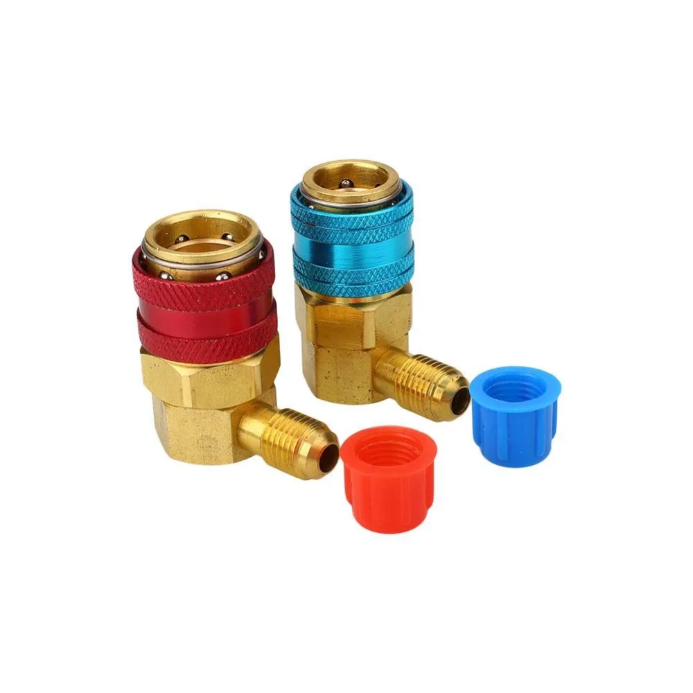 Buy 1 Pair R134A H/L Car Quick Coupler Connector Brass
