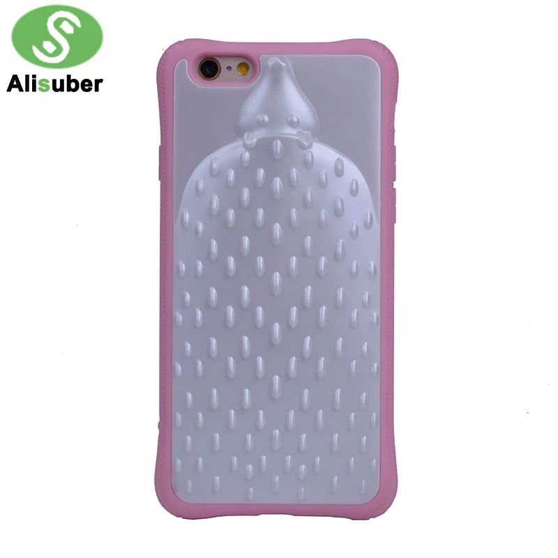 Alisuber антистрессовый чехол для телефона iPhone 6 6S силиконовая рамка с эффектом