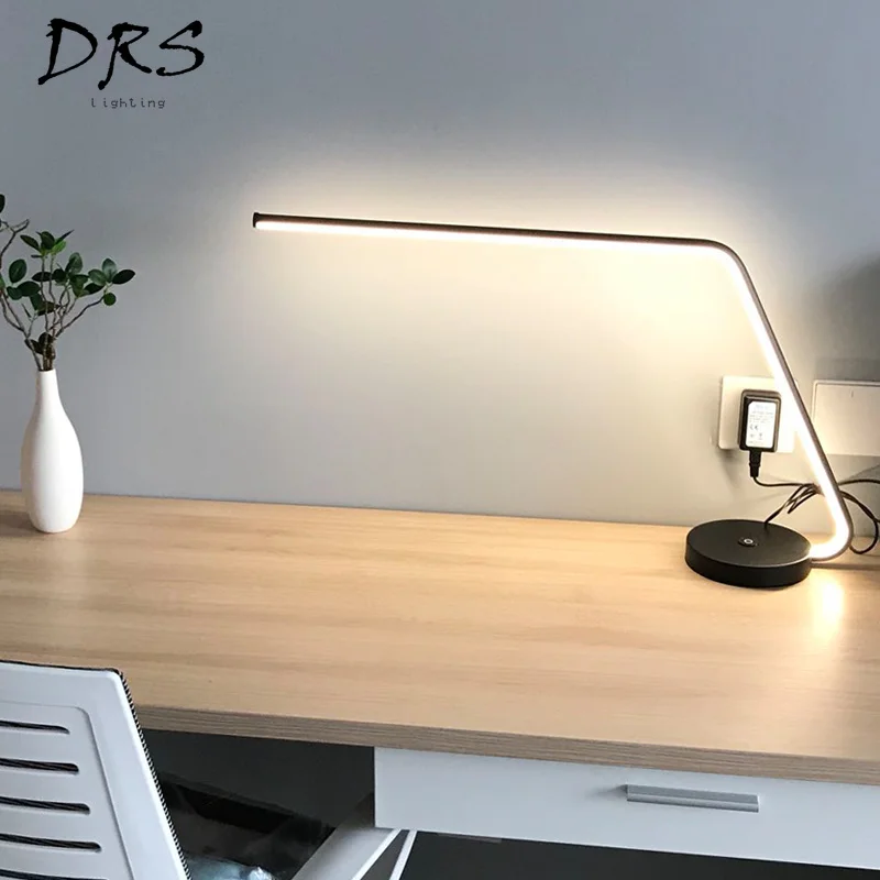

Nordic Decor Led Desk Light INS Table Lamp Simple Creative Net Bedroom Bedside Art Touch Eye Guard Led Luminaria Lamparas