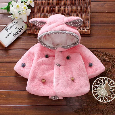 -H23-Pink Tong Baobao/Новинка г.; осенне-зимнее хлопковое утепленное клетчатое пальто для малышей с героями мультфильмов - Цвет: -H23-Pink
