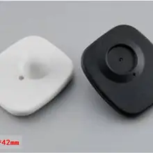 8,2 противокражная бирка видами одежды теги пластиковый предохранительный штифт для EAS Hard abs магнитные бирки(48*42 мм) 1000 шт./лот