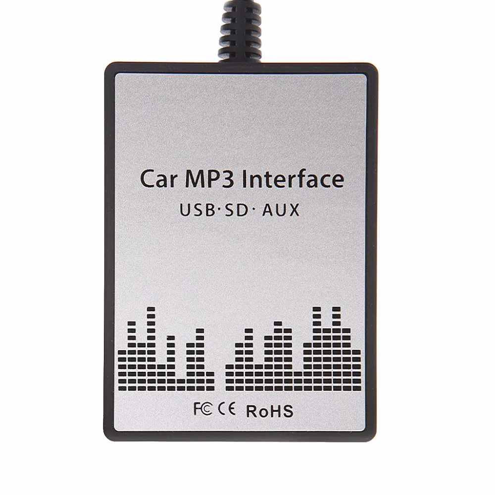 Новые Популярные USB SD AUX автомобиль MP3 музыкальный плеер адаптер CD изменение Suzuki для Fiat Opel высокое качество