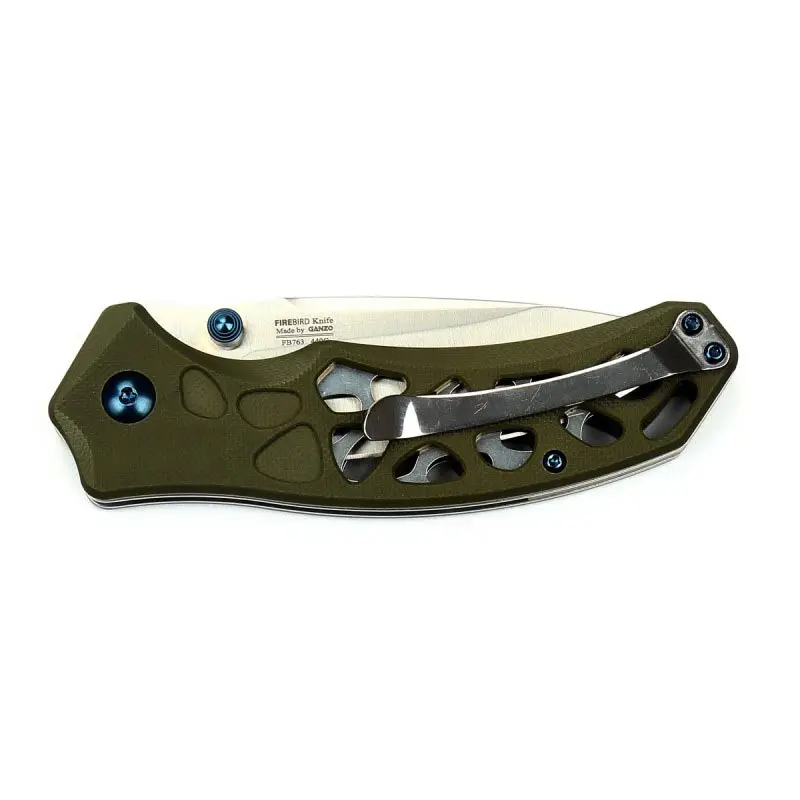 Ganzo Firebird G7631 F7631 58 60HRC 440C G10 или складной нож из углеродного волокна для выживания на