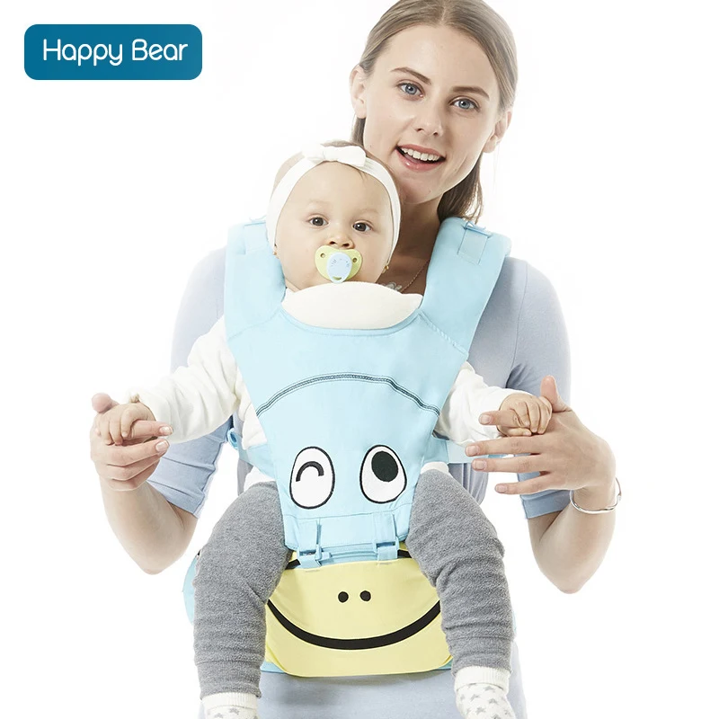 

HappyBear Fashion Baby Carrier High Capacity Infant Comfortable Sling Backpack Pouch Wrap Baby Kangaroo New For 0-36Months 1606
