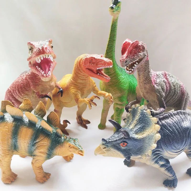 

Simulation Model of Large Environmental Protection Soft Rubber Dinosaur Toy Set