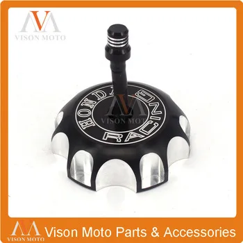 Billet Gas Fuel Tank Cap Cover For Honda CRF250R CRF250X CRF450R CRF450X XR250 XR650 XR600 XR400 Motocross Racing Enduro
