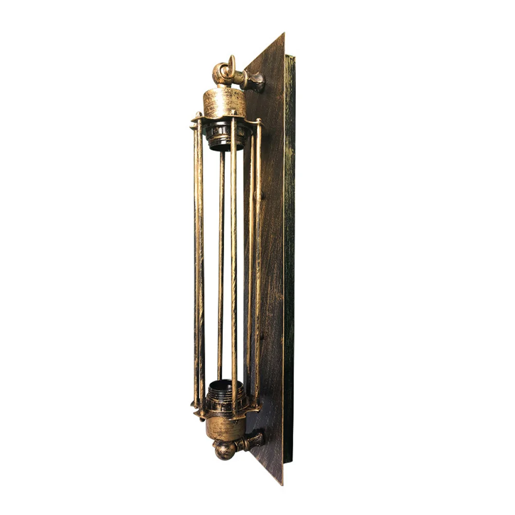 

E27 Industrial Decorative Cafe Bar Retro Hotel Easy Install Vintage Wall Lamp Iron Structure Restaurant Corridor Indoor