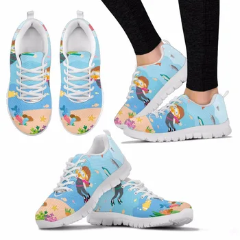 

INSTANTARTS New Sport Running Shoes Scuba Diving Print Sneakers Women Men Breathable Mesh Outdoor Plum Woman Man Athletic Shoes