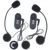2 Unids Freedconn TCOM-SC 800 M de Alta Fidelidad Altavoz BT de La Motocicleta del Intercomunicador Intercomunicador Del Casco de Auriculares de Intercomunicación Inalámbrica Bluetooth con FM