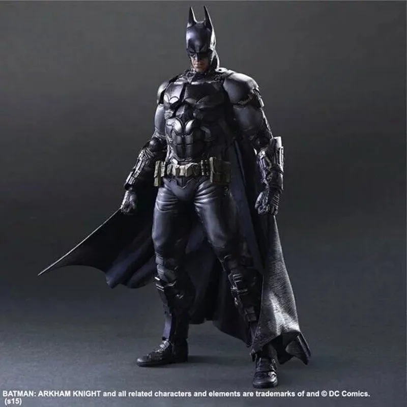 Бэтмен ARKHAM KNIGHT PLAY ARTS KAI 27 см ПВХ фигурка игрушки подарок модель kb0337