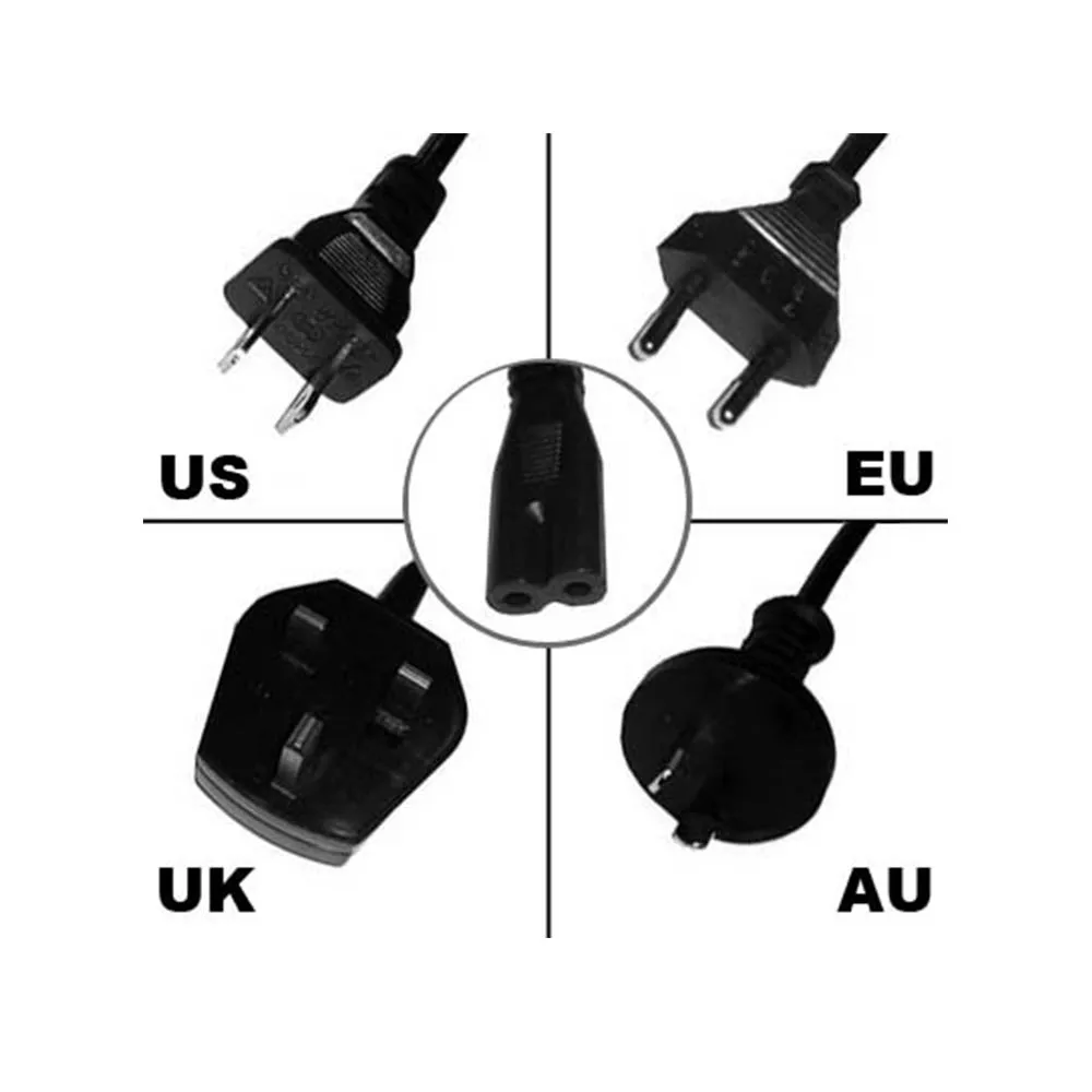 A wide range of plugs are available