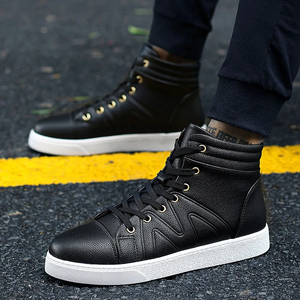 KANCOOLD Men Vulcanize Shoes Breathable Casual Autumn Platform Men Shoes Comfortable Light Big Size Men Shoes Dropship 7123