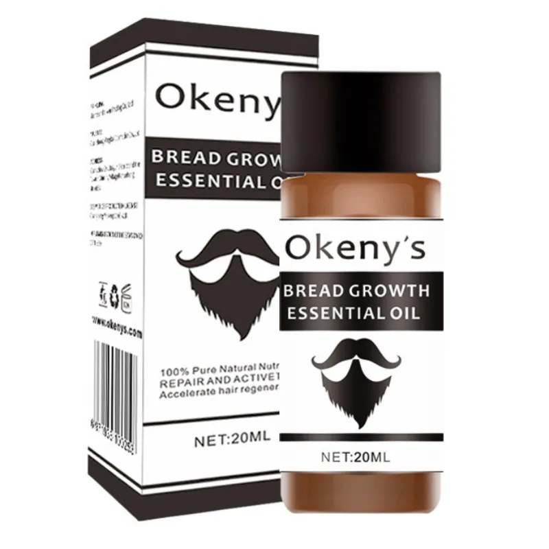 

Natural Organic Beard Oil Hair Loss Conditioner For Fast Beard Growth 20ml Essence Hair Tonic Gentlemen Beard Care