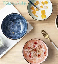 Special Price 6 Inches Ceramic Bowl Salad Breakfast Oatmeal Bowls Starry Cute Bowls Home Noodle Soup Bowl Tableware For Kitchen Supplies Special Price 6 Inches Ceramic Bowl Salad Breakfast Oatmeal Bowls Starry Cute Bowls Home Noodle Soup Bowl Tableware For Kitchen Supplies