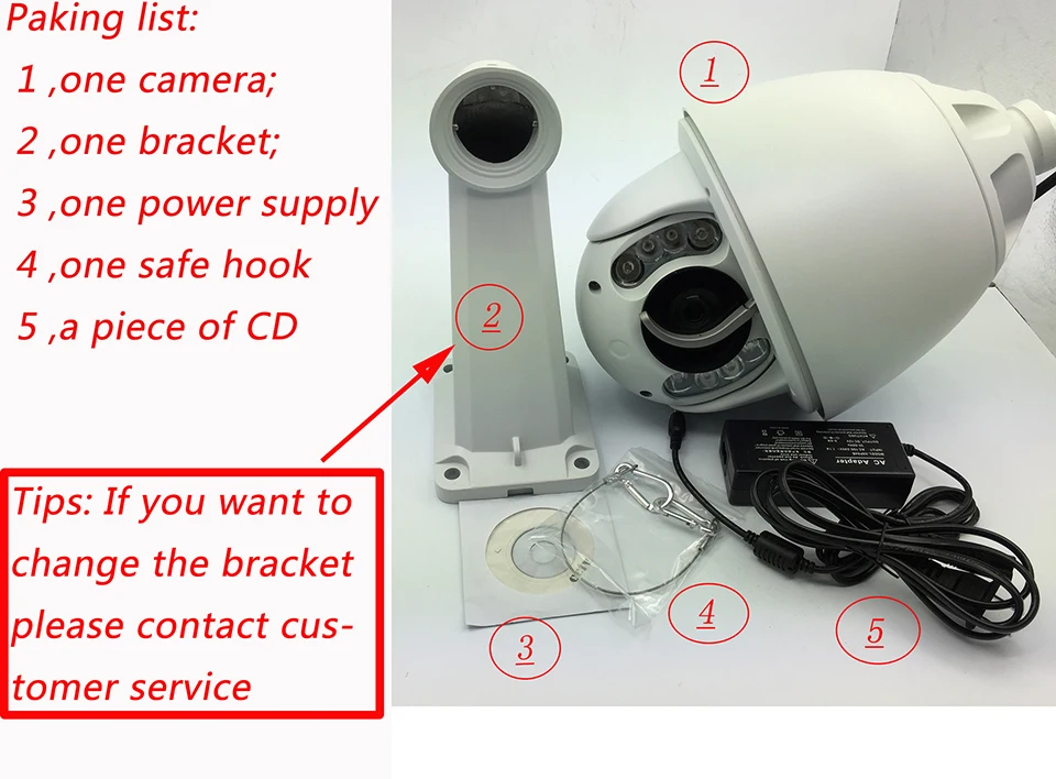 IMPORX Открытый cctv камера наблюдения для безопасности Открытый домашняя камера видеонаблюдения телеметрией камера
