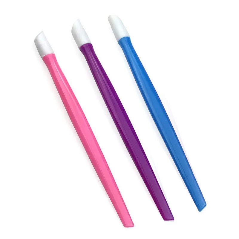 AddFavor, 3 шт., наклейки для ногтей, точечная ручка, наклейка, гладкая ручка, маникюр, дизайн ногтей, декоративная бумага, инструмент, наклейка, фольга, планировщик - Цвет: Многоцветный