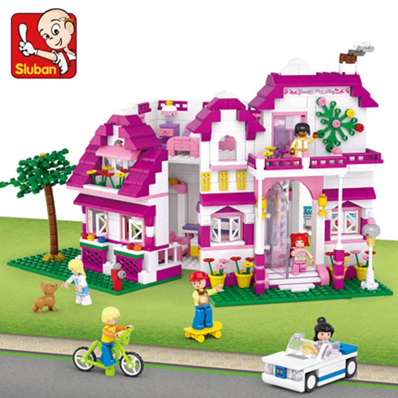 

Sluban Blocks Assembly Educational Compatible LegoINGlys Building Blocks DIY 3D Bricks Plastic Block Building Toys For Children