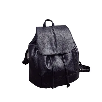 2016 fashion summer new college wind schoolbag washed leather backpack woman Korean tidal fashion leisure travel bag backpacks