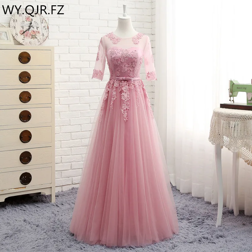 MNZ5608DS # три стиля длинных средних коротких красных фасонов с коротким рукавом 2019