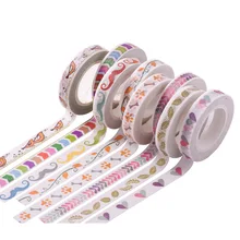 JBFISH DIY Japanese Paper Decorative Adhesive Tape Cartoon sweet Girls Washi Tape/Masking Tape Stickers Size 8mm*10m 1079