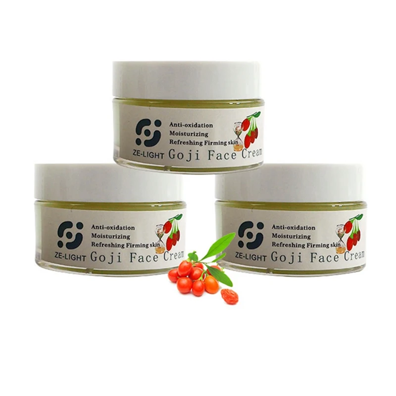 

Goji Face Cream Anti-oxidation Deep Moisturizing Whitening Day Cream Refreshing Firming Skin 30g Facial Cream
