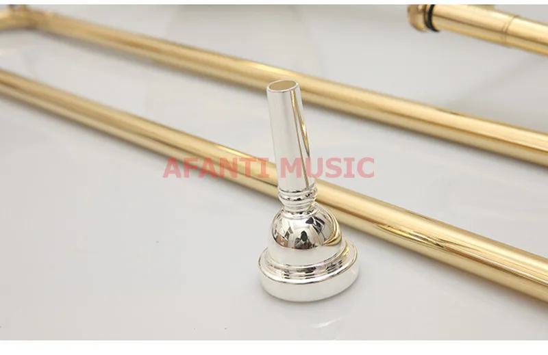 Afanti Music Bb tone / Yellow Brass / Gold finish Trombone (ATB-1171)