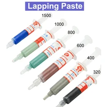 6 шт. алмазная полировка притирка паста состав шприцы W7~ W40 опционально микрон Стекло Металл шлифовальные полировальные абразивные инструменты