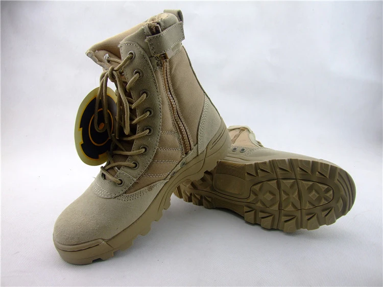 Men's Desert Camouflage Tactical Boots Army Paintball Shooting Combat