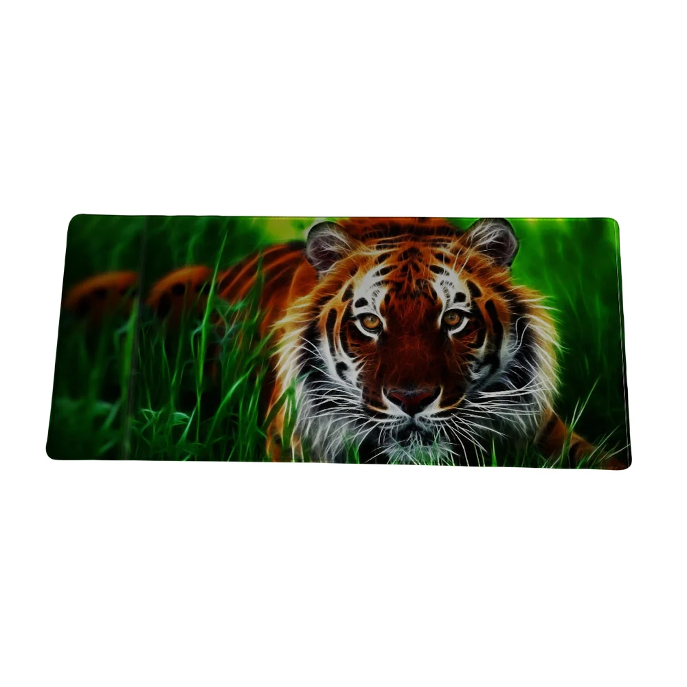 Коврик для мыши MaiYaCa противоскользящий игровой резиновый коврик с принтом Tiger ustom