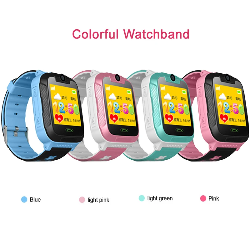 D1 3G GPS Tracker Smart Children Watch Kids Baby GPS WiFi with Tracker SOS Smartwatch for children baby SmartWatch VS Q50 Q90