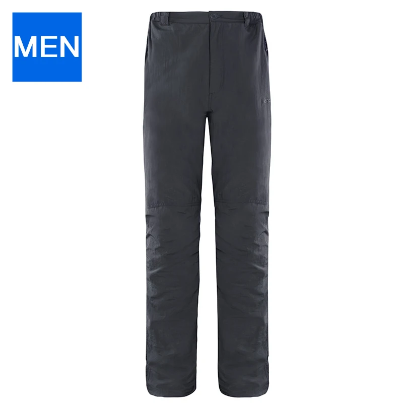 Rax анти-УФ уличные быстросохнущие брюки для мужчин и женщин Softech Softshell траверс водонепроницаемые ветрозащитные брюки для мужчин софтшелл походные брюки - Цвет: hui pants men