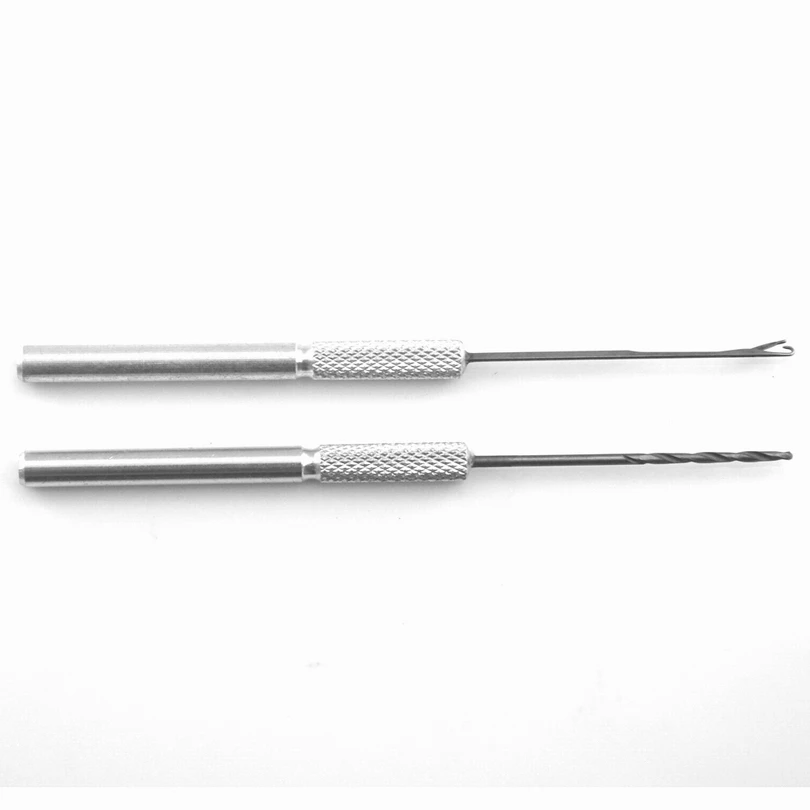 MNFT 5 set Carping Hair Rig Tool Kit Trapano Crochet Ago Accessorio di Pesca Strumenti di Commercio All'ingrosso di Prezzi di Fabbrica