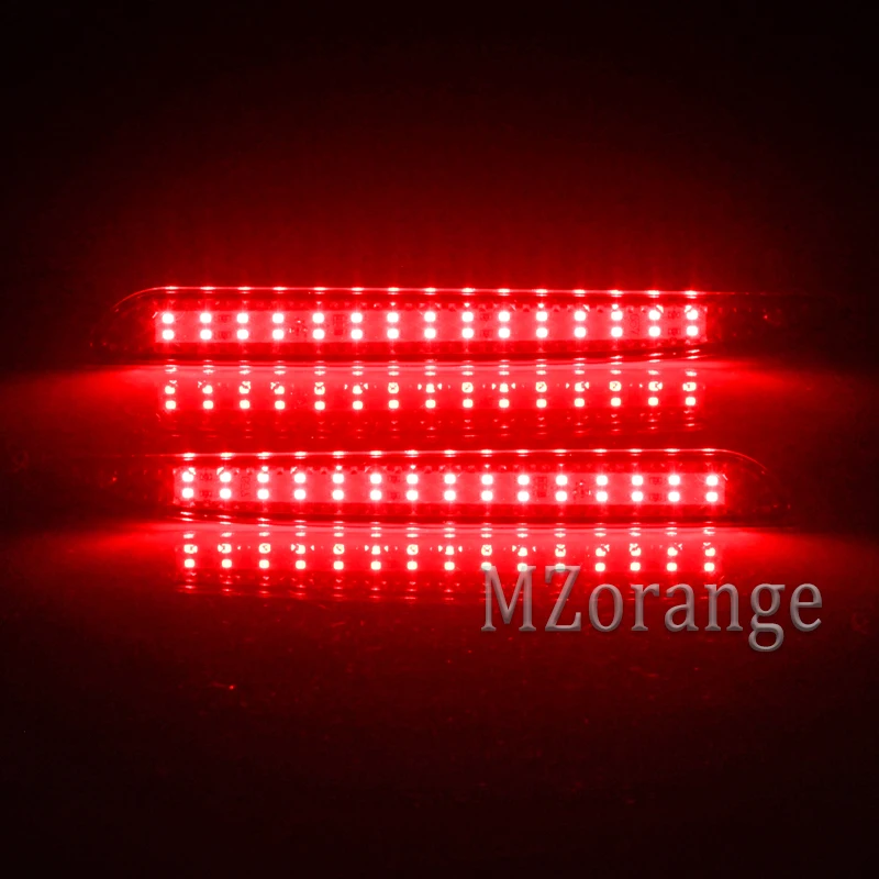 MZORANGE 1 пара автомобильный отражатель задний тормозной фонарь светодиодный для Mazda 3 2010 2011 2012 2013- задний бампер Предупреждение ющий светильник