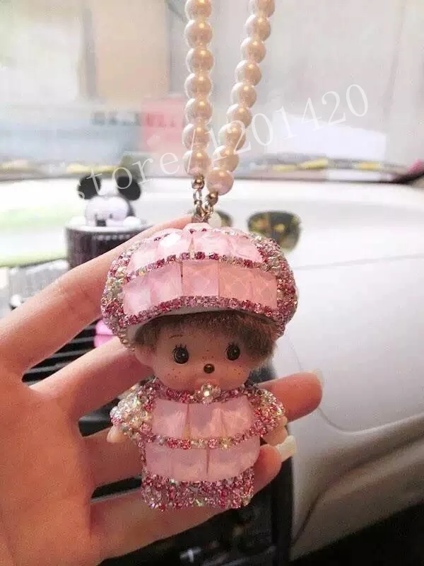 Monchichi Monchichi Porte-clés Luffy Mignon Kering Clé De Voiture Créative Cloche Pendentif
