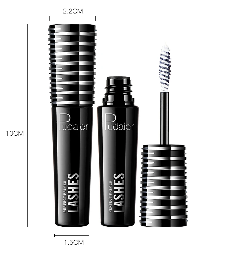 Pudaier branco fibra creme primer lashes base