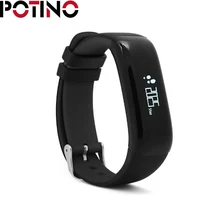 Potino P1 SmartBand Часы Приборы для измерения артериального давления смарт-браслет сердечного ритма Мониторы смарт-браслет Фитнес для Android IOS Телефон