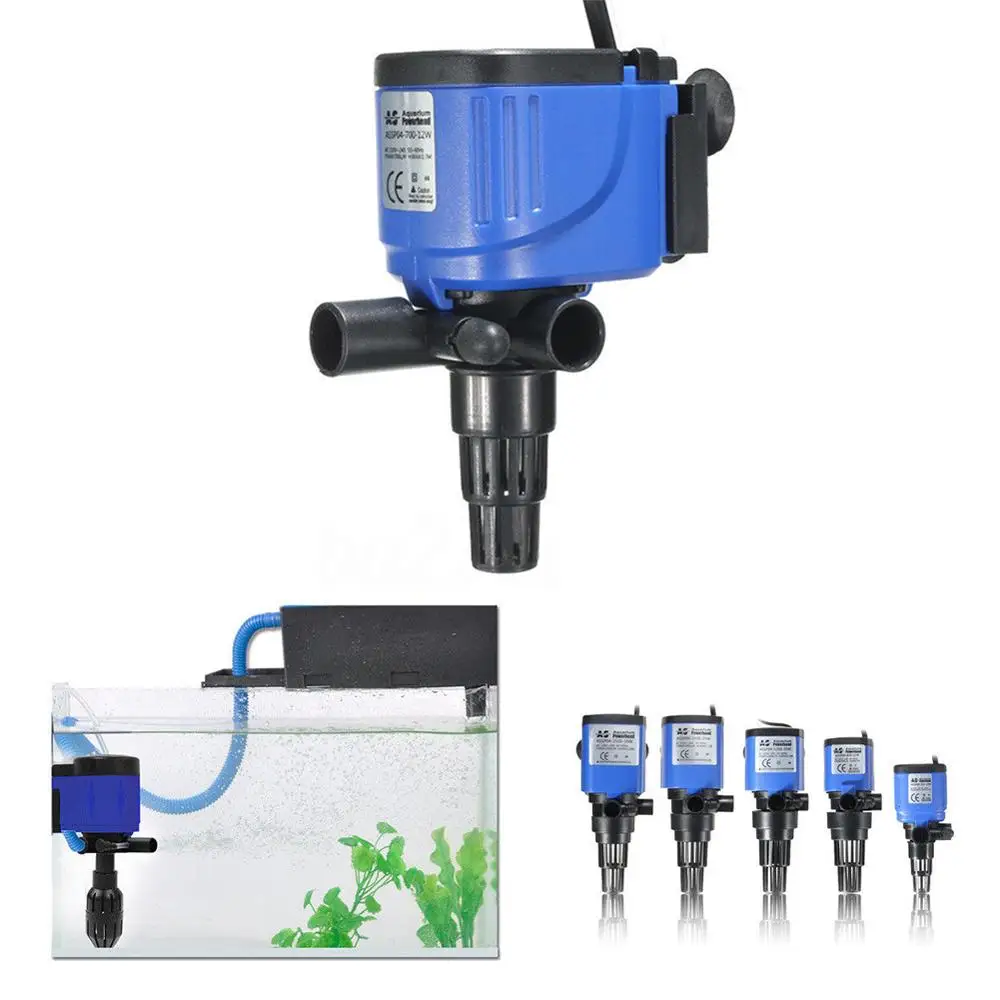 

3 In 1 Internal Aquarium Filter Pump Head Multifunctional Fish Tank Filter Air Pump Water Circulation Surf for Coral Fish Tank
