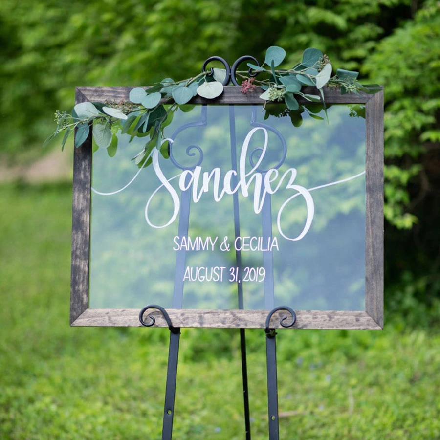 Wedding Anniversary Personalised Name /& Date Wall Art Mural Decal Sticker