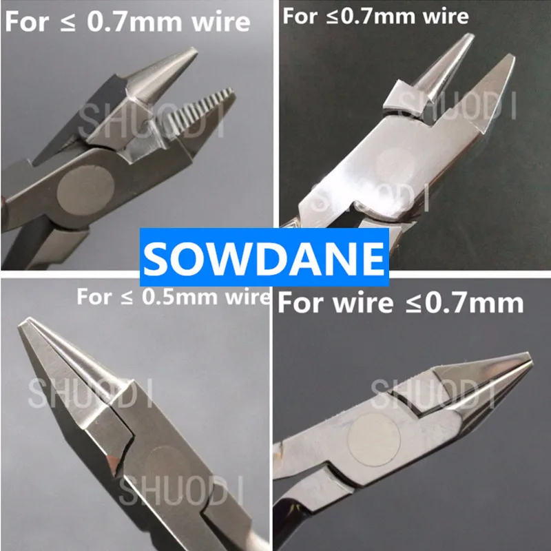 

1 Piece Dental Orthodontic Loop Forming Wire Plier Loop Instrument ( 4 Types for option)