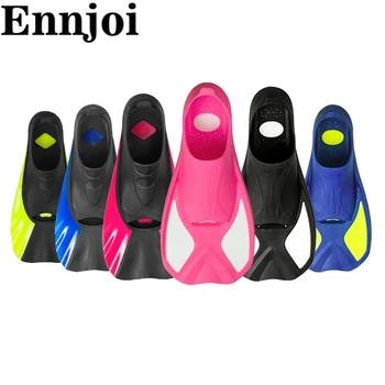 

Professional Swimming Fins and Flippers Rubber Swimming Flippers Short Snorkel Diving Fins for Water Sport Swimming