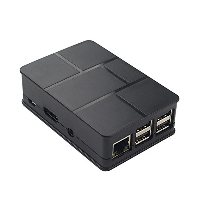 Совершенно новый чехол для Raspberry Pi 3 из АБС пластика черный защитный накладка