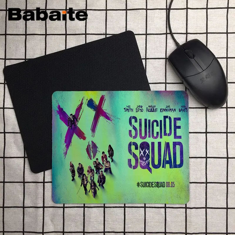 Babaite отряд самоубийц плакат-Катана Игры Прочный Мышь Pad мягкий резиновый коврик 180x220x2 мм 250x290x2 мм